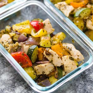 Pesto Chicken Pita Pockets